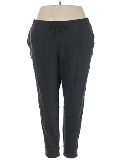 Pre-owned Purejill Active Pants In Black