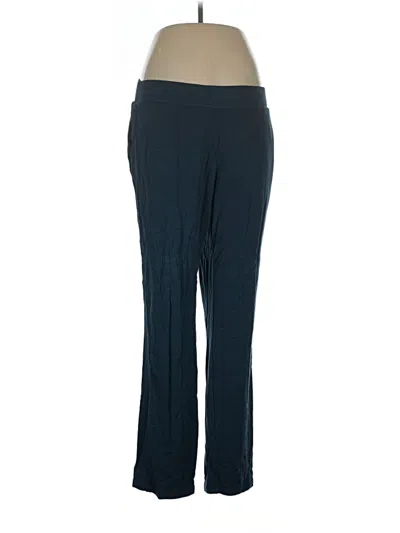 Pre-owned Purejill Active Pants In Blue