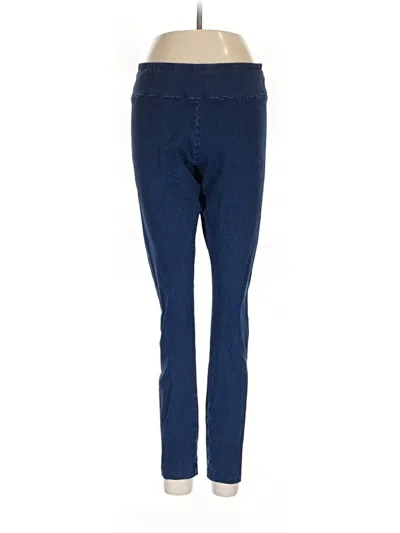 Pre-owned Purejill Active Pants In Blue