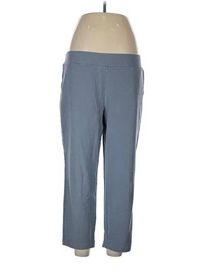 Pre-owned Purejill Active Pants In Blue