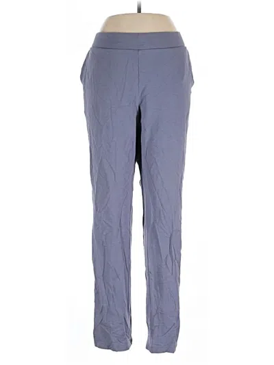 Pre-owned Purejill Active Pants In Blue
