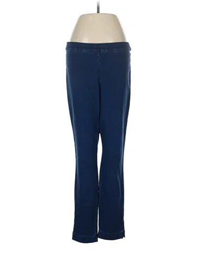 Pre-owned Purejill Active Pants In Blue