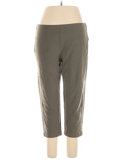 Pre-owned Purejill Active Pants In Gray