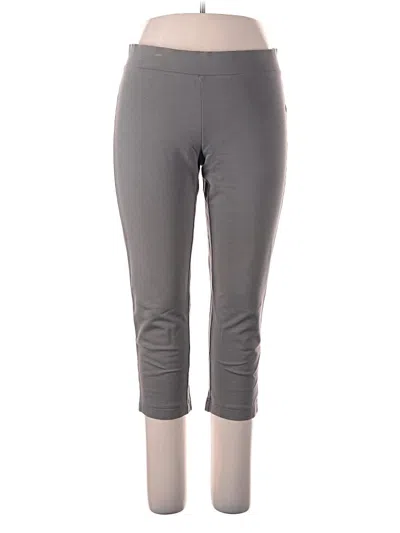 Pre-owned Purejill Active Pants In Gray
