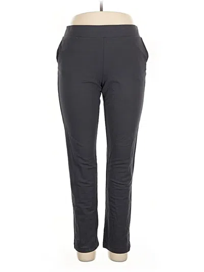Pre-owned Purejill Active Pants In Gray