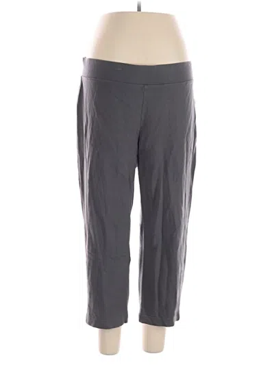 Pre-owned Purejill Active Pants In Gray