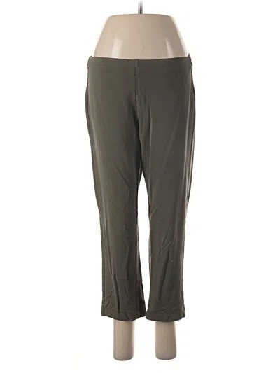 Pre-owned Purejill Active Pants In Green
