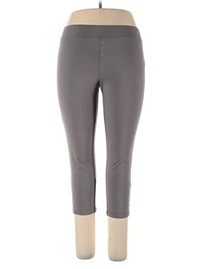 Pre-owned Purejill Active Pants In Tan