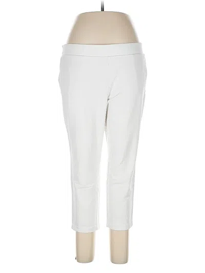 Pre-owned Purejill Active Pants In White