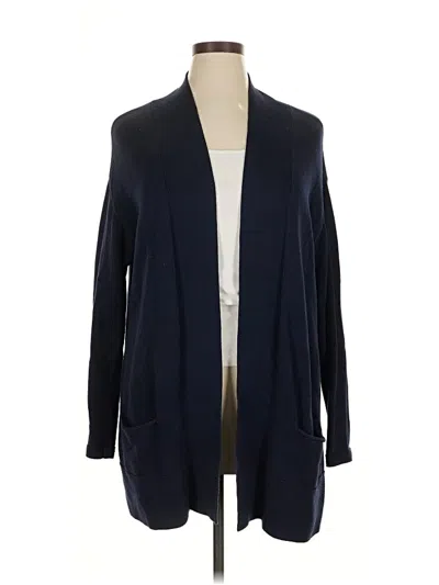 Pre-owned Purejill Cardigan Sweater In Blue