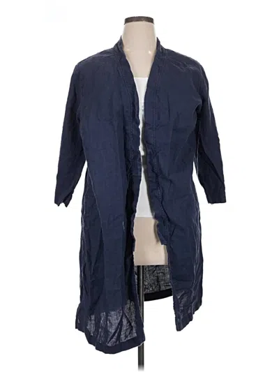 Pre-owned Purejill Cardigan Sweater In Blue