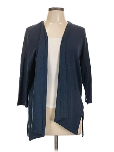 Pre-owned Purejill Cardigan Sweater In Blue