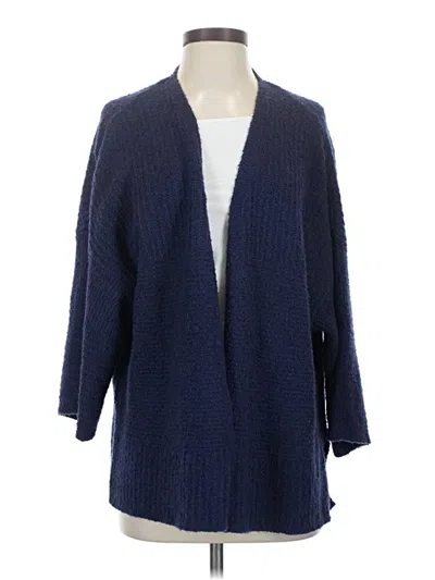 Pre-owned Purejill Cardigan Sweater In Blue