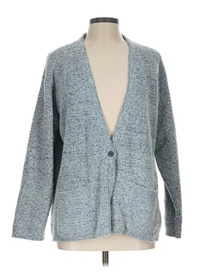 Pre-owned Purejill Cardigan Sweater In Blue