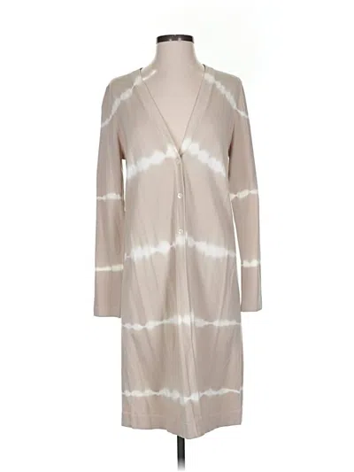 Purejill Cardigan Sweater In Brown