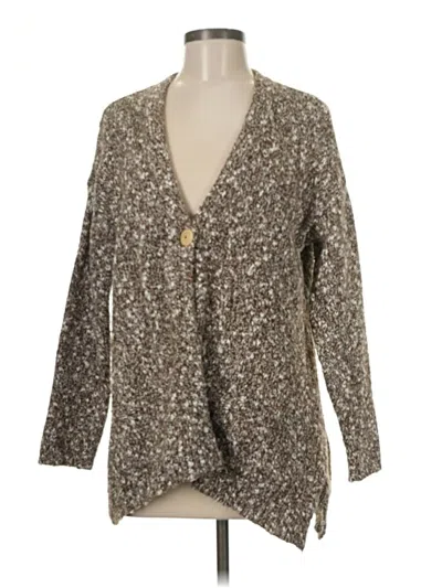 Pre-owned Purejill Cardigan Sweater In Brown