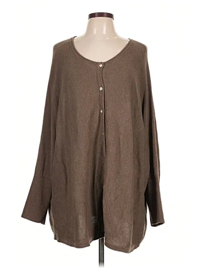 Pre-owned Purejill Cardigan Sweater In Brown