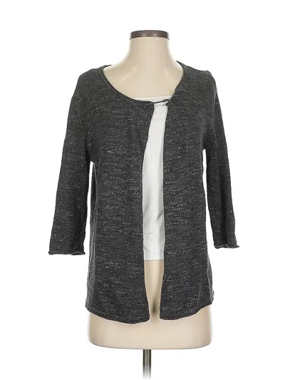 Pre-owned Purejill Cardigan Sweater In Gray