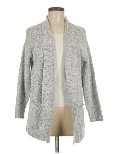 Pre-owned Purejill Cardigan Sweater In Gray