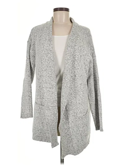 Pre-owned Purejill Cardigan Sweater In Gray
