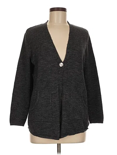 Pre-owned Purejill Cardigan Sweater In Gray