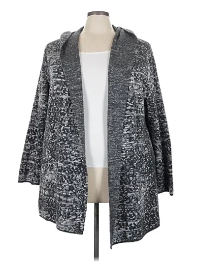 Pre-owned Purejill Cardigan Sweater In Gray