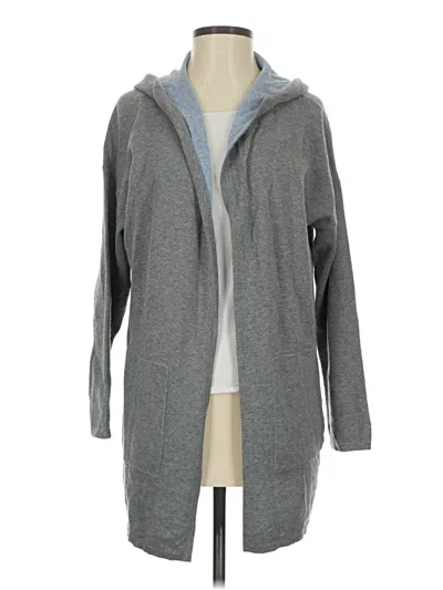 Pre-owned Purejill Cardigan Sweater In Gray