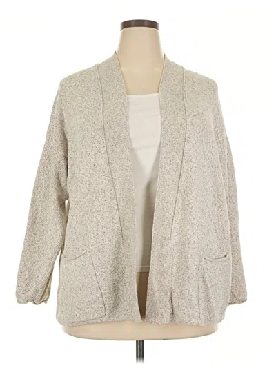Pre-owned Purejill Cardigan Sweater In Gray
