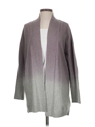 Pre-owned Purejill Cardigan Sweater In Gray