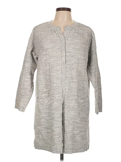 Pre-owned Purejill Cardigan Sweater In Gray
