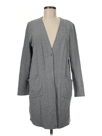 Pre-owned Purejill Cardigan Sweater In Gray