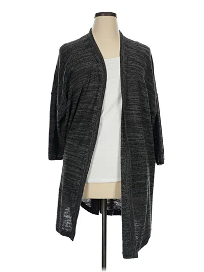 Pre-owned Purejill Cardigan Sweater In Gray
