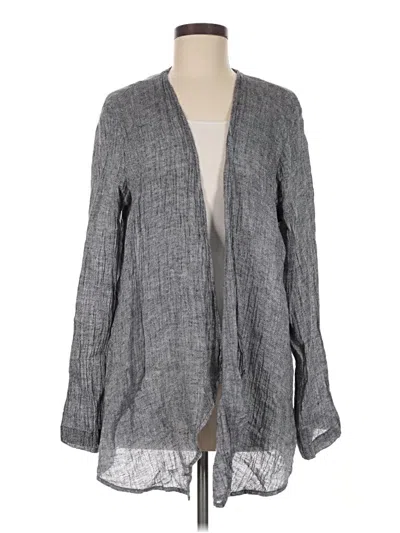 Pre-owned Purejill Cardigan Sweater In Gray