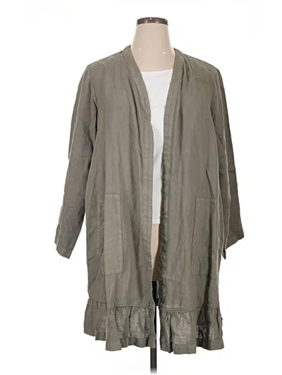 Pre-owned Purejill Cardigan Sweater In Gray