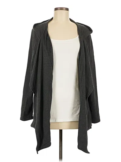 Pre-owned Purejill Cardigan Sweater In Gray
