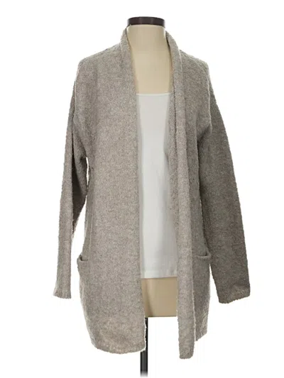 Pre-owned Purejill Cardigan Sweater In Gray