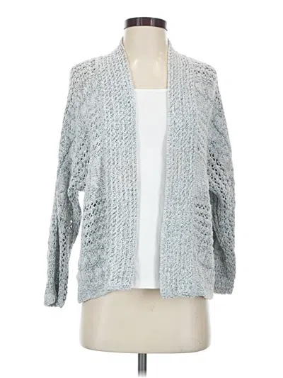 Pre-owned Purejill Cardigan Sweater In Gray