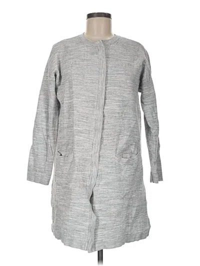 Pre-owned Purejill Cardigan Sweater In Gray