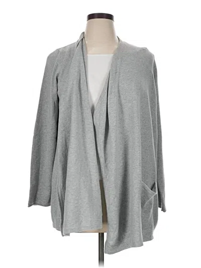 Pre-owned Purejill Cardigan Sweater In Gray