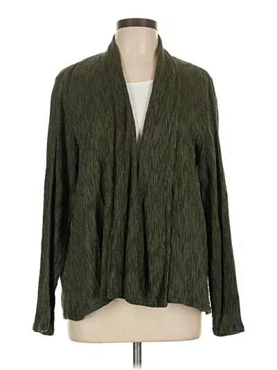 Pre-owned Purejill Cardigan Sweater In Green