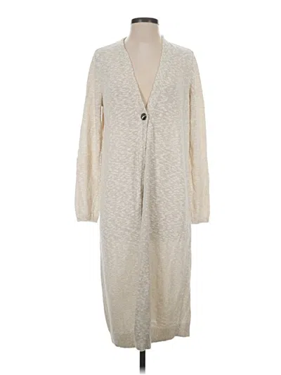 Pre-owned Purejill Cardigan Sweater In Ivory