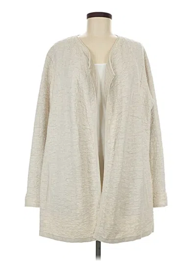 Pre-owned Purejill Cardigan Sweater In Ivory