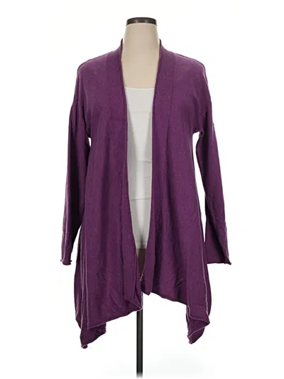 Pre-owned Purejill Cardigan Sweater In Purple