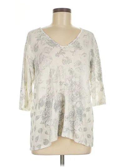 Pre-owned Purejill Cardigan Sweater In Silver