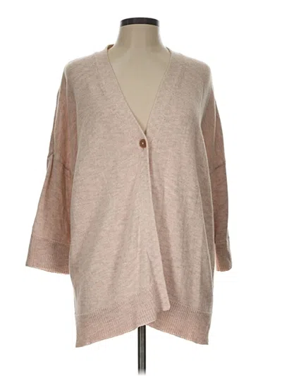Pre-owned Purejill Cardigan Sweater In Tan