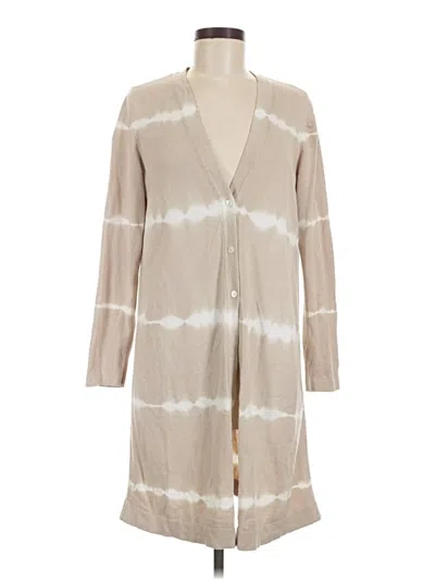 Pre-owned Purejill Cardigan Sweater In Tan