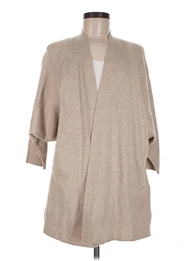 Pre-owned Purejill Cardigan Sweater In Tan