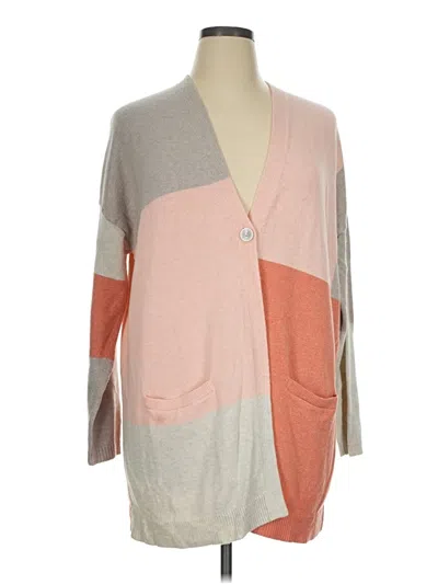 Pre-owned Purejill Cardigan Sweater In Tan