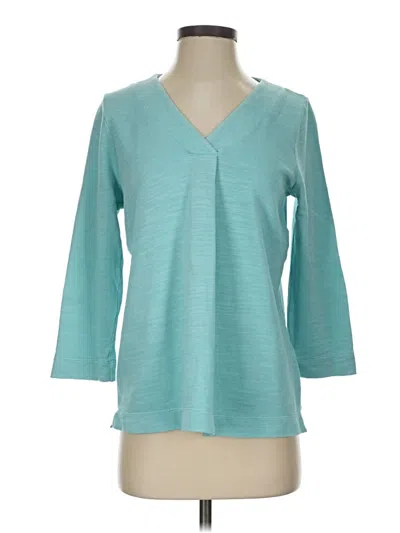 Pre-owned Purejill Cardigan Sweater In Teal