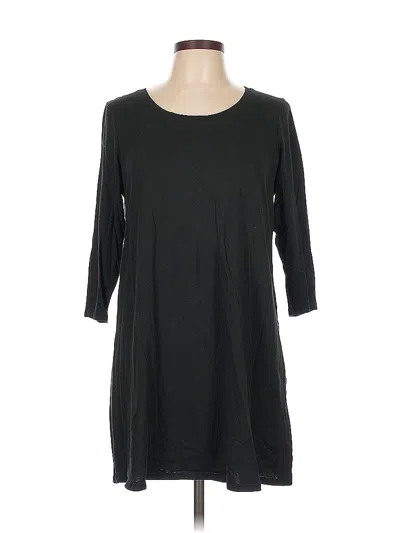 Pre-owned Purejill Casual Dress In Black